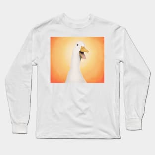 A Very Happy Duck Long Sleeve T-Shirt